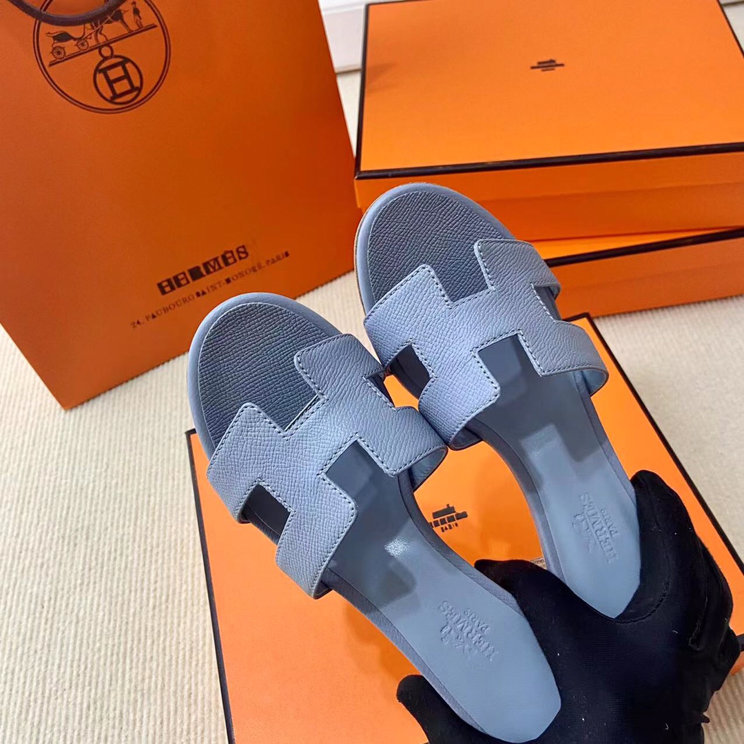 에르메스 올수공 오아시스 슬리퍼 샌들 앱송 40